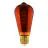 Eglo LED Edison E27 Filament Amber 4W 30lm - 820 Zeer Warm Wit | Dimbaar - Vervangt 15W